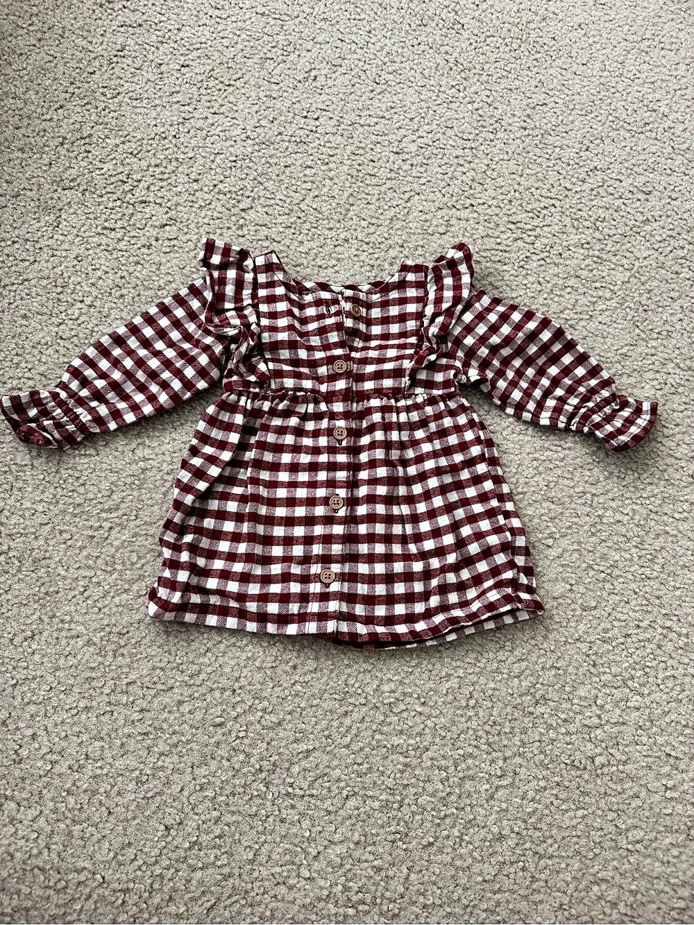 Little Co. by Lauren Conrad Gingham Long Sleeve Dress Baby 6M